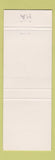 Matchbook Cover - The Amherst Pub MA