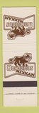 Matchbook Cover - Becerros Mexican Restaurant Lawrence KS