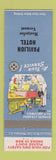Matchbook Cover - Pavilion Hotel Montpelier VT