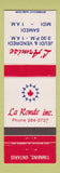 Matchbook Cover - L Armise Timmins ON LA Ronde