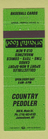 Matchbook Cover - Country Peddler Jamestown NY