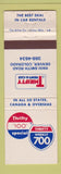 Matchbook Cover - Thrifty Car Rentals Denver Colorado  WORN