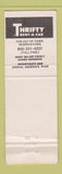 Matchbook Cover - Thrifty Car Rentals Denver Colorado  WORN
