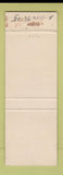 Matchbook Cover - Roundhouse Motor Inn Auburn ME