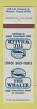Matchbook Cover - The Whaler Newport OR
