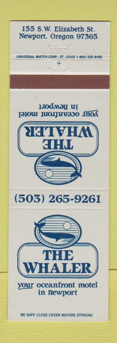 Matchbook Cover - The Whaler Newport OR