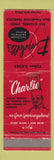 Matchbook Cover - Bardelli's Restaurant San Francisco CA