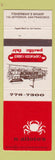 Matchbook Cover - Alioto's San Francisco CA