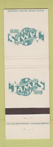 Matchbook Cover - James Tavern Cleveland OH Chicago IL