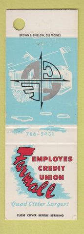 Matchbook Cover - Farmall Employees Credit Union SAMPLE