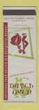 Matchbook Cover - Dutch Oven Canton OH WEAR