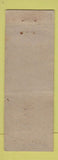 Matchbook Cover - Capitoline Garden Restaurant Beacon Hill MA WORN