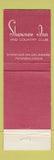 Matchbook Cover - Shawnee Inn Country Club Shawnee on Delaware PA