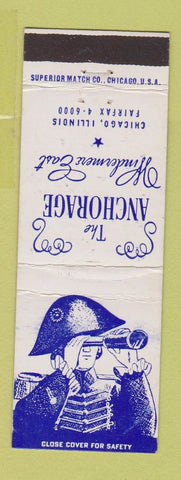 Matchbook Cover - The Anchorage Windermere East Chicago IL