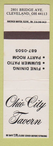 Matchbook Cover - Ohio City Tavern Cleveland OH