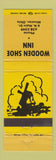 Matchbook Cover - Wooden Shoe Inn Minster OH WEAR
