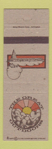 Matchbook Cover - The Great Outdoors Dallas TX