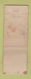 Matchbook Cover - Si and May's Bar Rock River OH WORN