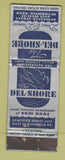 Matchbook Cover - Del Shore Restaurant Chicago? WORN