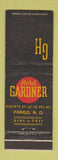 Matchbook Cover - Hotel Gardner Fargo ND