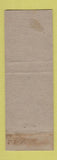 Matchbook Cover - Hotel Auditorium Denver Colorado