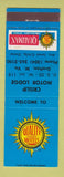 Matchbook Cover - Quality Court Motel Crislip Grafton WV