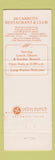 Matchbook Cover - 24 Carrots Restaurant Club Richardson TX