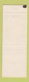 Matchbook Cover - Ideal Laundry Cleaners Colorado Springs