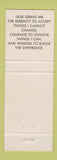 Matchbook Cover - Grady Cleaners San Francisco CA