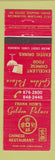 Matchbook Cover - Frank Hom's Golden Palace Chinese Westminster MD
