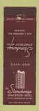 Matchbook Cover - Stonehenge Hotel Chicago IL