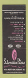 Matchbook Cover - Sheridan Plaza Hotel Chicago IL