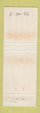 Matchbook Cover - Silver Sage Restaurant Jackson Hole WY WEAR