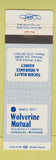 Matchbook Cover - Wolverine Mutual Insurance Dowagiac MI