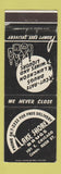 Matchbook Cover - Lake Shore Drug Store Chicago IL