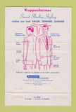 Matchbook Cover Kuppenheimer Men's Clothes Syndicate Hub Davenport IA 40 Strike