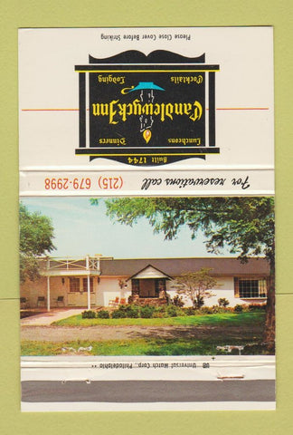 Matchbook Cover - Candlewyck InnEast Greensville PA 40 Strike