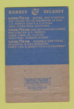 Matchbook Cover - Barnes Delaney Rubber Goods Long Beach Los Angeles 40 Strike