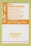 Matchbook Cover - Southern Life Insurance Ray Barrett Houston TX 40 Strike