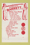 Matchbook Cover - Barrett Attaching Devises Hollywood CA 40 Strike
