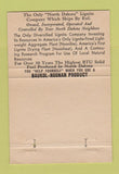 Matchbook Cover - Baukol Noonan Lignite ND North Dakota 40 Strike