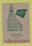 Matchbook Cover - Balylor Bears Waco TX University 40 Strike
