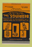 Matchbook Cover - Bearings Inc Camden NJ Reading PA 40 Strike
