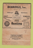 Matchbook Cover - Bearings Inc Camden NJ Reading PA 40 Strike