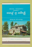 Matchbook Cover - Payne and Sons Funeral Home Bakersfield CA 40 Strike