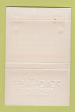 Matchbook Cover - Peachtree Federal Atlanta GA Buckhead Lawrenceville 40 Strike