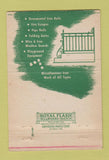 Matchbook Cover - Burge Fence Iron Works Kansas City MO 40 Strike