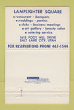 Matchbook Cover - The Lamplighter Restaurant Salt Lake City UT 40 Strike
