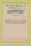 Matchbook Cover - J Allan McDonald Insurance Pittsburgh PA 40 Strike