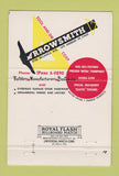 Matchbook Cover - Statue Zeus Olympia Arrowsmith Tool Die Los Angeles 40 Strike